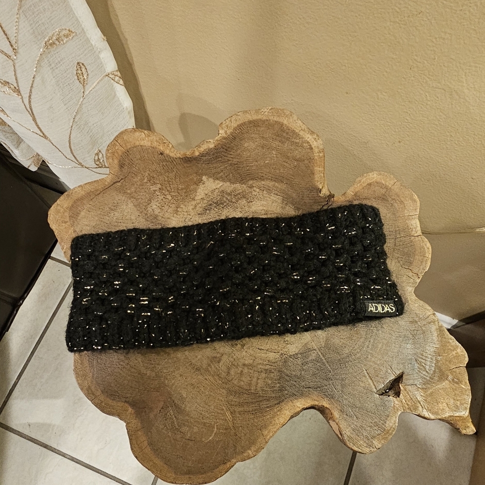 Adidas Black Knit Headband